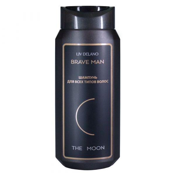 Liv-delano Brave Men Shampoo for all hair types THE MOON, 250 ml